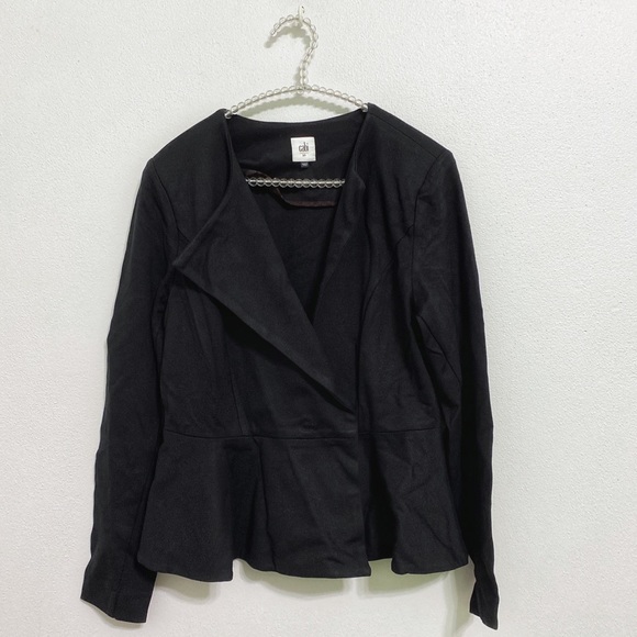 CAbi 3549 Agency Peplum Jacket Size 10 New In Bag - Picture 5 of 10